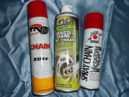 Grease chain, chassis, axle ... For moped, scooter ...