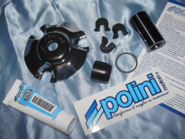 Accessories and spare parts variation for maxi-scooter Aprilia, Piaggio, Vespa, BENELLI, DERBI, GILERA ... 4 times