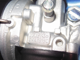 Spare parts and adjustment for carburettor SHA ... Vespa 50cc