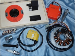 Ignitions, candles, anti-parasite and spare parts for scooter 125cc 2 strokes