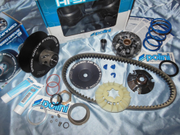 Pack variation (drive, belt, rollers, springs ...) for scooter PIAGGIO / GILERA 50cc (Nrg, Zip, Typhoon, Runner ...)