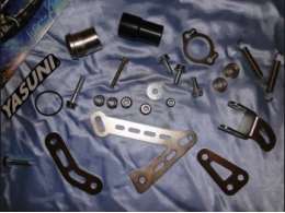 Accessories, clamps and fasteners for muffler motorcycle 125cc 2 times