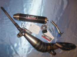 Spare parts for exhaust minarelli RV / MORINI ... (springs, silencer, one body, varnish, wools ...)