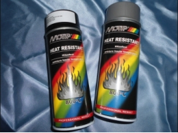 Paint, varnish and high temperature exhaust products for motorcycle 125cc 4 stroke