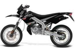 Exhaust Derbi X-TREM, DRD X-RACE ... From 2000 (passage has left perimeter frame)