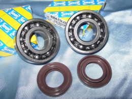 Pack, kit bearings with joints spy (spi) for Horizontal MINARELLI (Nitro, Aerox, Ovetto, Neo's ...)