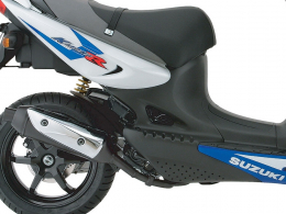 Motor scooter SUZUKI Aire y Líquido 50cc: Dirección AH, AP, ESTILETE, UF, KATANA, KATANA R, SEPIA...