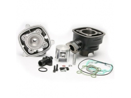 Kit 70cc a 77cc Ø46 a 50mm cylindre / piston / culasse pour scooter DERBI liquide (ATLANTIS, PADDOCK, PREDATOR...)