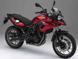 Motorcycle BMW F 700 GS, ...