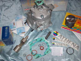 kit haut moteur cylindre / piston / culasse / rechange pour moto 125cc 2 Temps