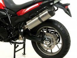 Exhaust silencer (without collector) ... For BMW F 700 GS, ...