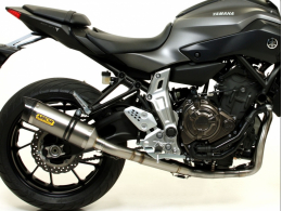 Online exhaust manifold, silencer and replacement accessories for motorcycle YAMAHA MT-07