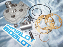 Rechange pour kit 50cc Ø39mm (piston, culasse, joints...) sur MBK 51 / MOTOBECANE AV10