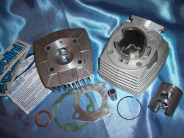 Complete kit, high engine cylinder piston (cylinder head) 50cc Peugeot 103