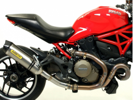 Línea de escape, colector, silenciador y repuestos para DUCATI MONSTER 1200, 1200 S, 1200 RIZOMA, ...