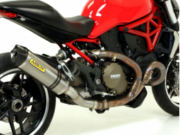 Exhaust silencer (brushless seamless) ... Motorcycle DUCATI MONSTER 1200, 1200 S, 1200 RIZOMA ...