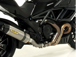 Silencieux d'échappement (sans collecteur, sans raccord)... pour moto DUCATI DIAVEL, DIAVEL AMG, DIAVEL CARBON, ...