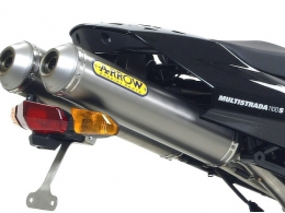 Silencieux d'échappement (sans collecteur, sans raccord)... pour moto DUCATI MULTISTRADA 1100, 1100 S, ...