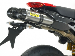 Exhaust silencer (brushless seamless) ... Motorcycle DUCATI HYPERMOTARD 1100, 1100 EVO, ...