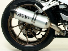 Exhaust silencer (brushless seamless) ... for motorcycle HONDA VFR 800 F ...