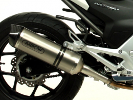 Exhaust silencer (without collector) ... for motorcycle HONDA NC 750 X XRV 750 AFRICA TWIN ...