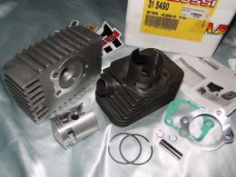 kit haut moteur (cylindre/piston/culasse) 60 a 70cc PIAGGIO Ciao, bravo, boss, grillo, si,...