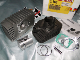kit high (cylinder / piston / cylinder head) 60 a 70cc Piaggio Ciao, Bravo, boss, Grillo, if ...