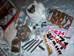 Kit high driving rolls / piston / cylinder head and replacement parts for DERBI euro 1 & 2