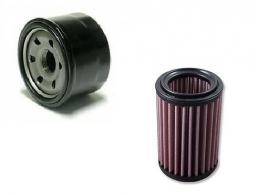 oil filters, air filters, care and maintenance ... for KTM DUKE 640, 640 R ...
