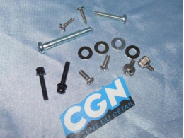 Screws, washers, bolts, tuning, anodized, mounting bracket ... Motorcycle KAWASAKI NINJA ZX-6R, Z750, Z1000, ...