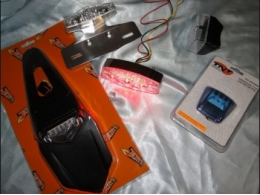 Lights, taillights complete ... for KTM DUKE, ADVENTURE, ENDURO, SM, ...