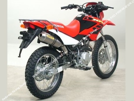 ligne échappement inox arriw honda xt 125