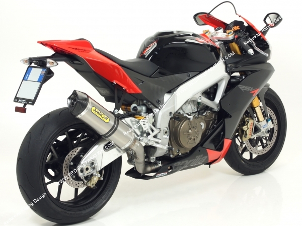 ligne pot d'échappement arrow race tech rsv4 2015