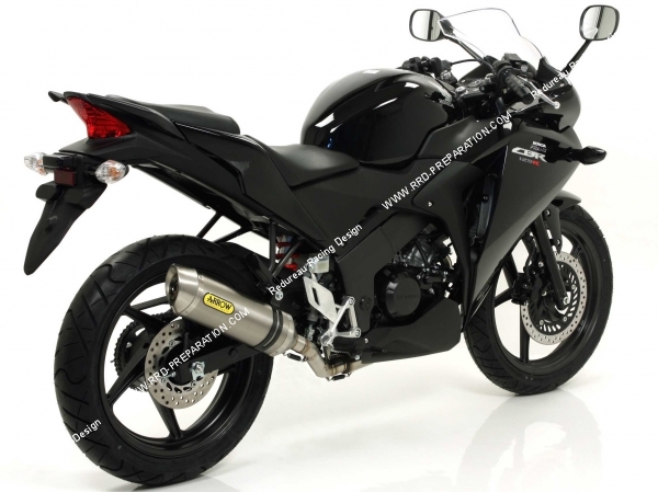 Ligne pot d'échappement arrow honda cbr injection 125