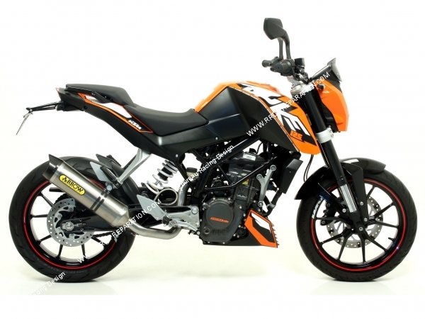 ligne inox ktm 125 duke