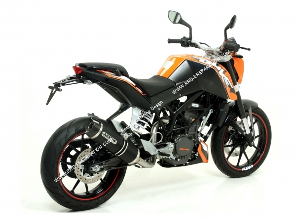 silencieux black dark ktm 200cc 4T