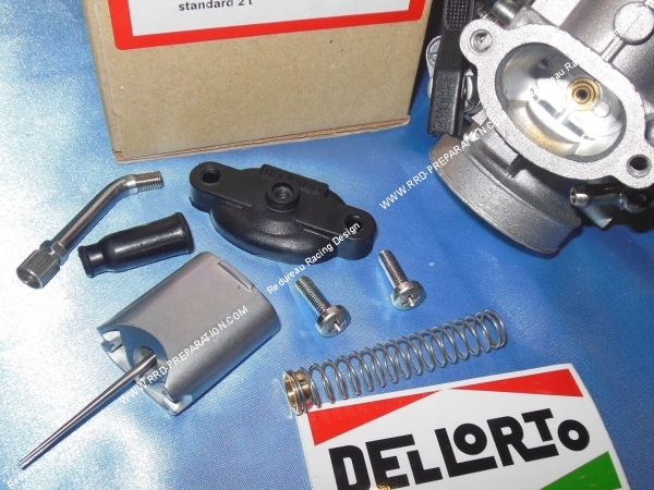 boisseau plat Carburateur DELLORTO VHST 24 BS souple starter à levier sans graissage