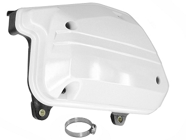 Boite à air TNT Tuning couleur blanc pour Booster jusqu'à 2003