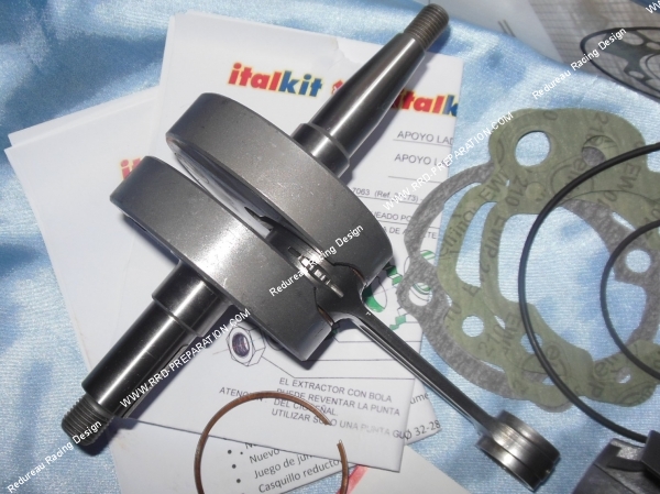 bielle Pack ITALKIT Racing 80cc Ø48mm pour mécaboite moteur minarelli am6