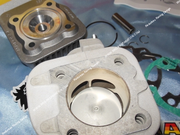barrette échappement Kit 50cc Ø40mm MALOSSI MHR aluminium (axe de 10mm) minarelli horizontal air (ovetto, neos, ...)