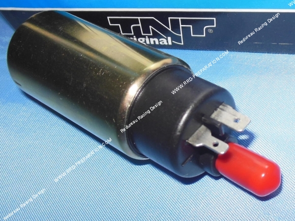 branchement alimentation et sortie Pompe à essence TNT pour scooter MBK OVETTO, YAMAHA NEO'S, T MAX 500cc, X MAX 125cc et MP3...