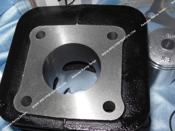 échappement Cylindre  piston 50cc sans culasse Ø40mm TEKNIX fonte pour scooter SYM Euro Jet