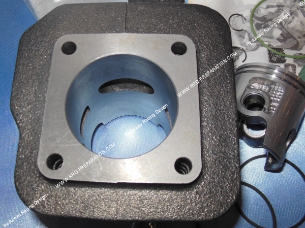 échappement Cylindre  piston 70cc sans culasse Ø47mm MALOSSI fonte scooter HONDA BALI, SH, SFX, SGX, SXR, SZX...