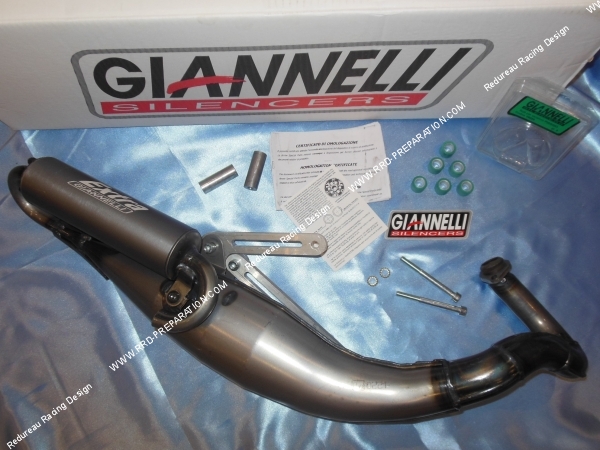 échappement GIANNELLI EXTRA V2 pour scooter PIAGGIO  GILERA (Stalker, nrg mc2...)