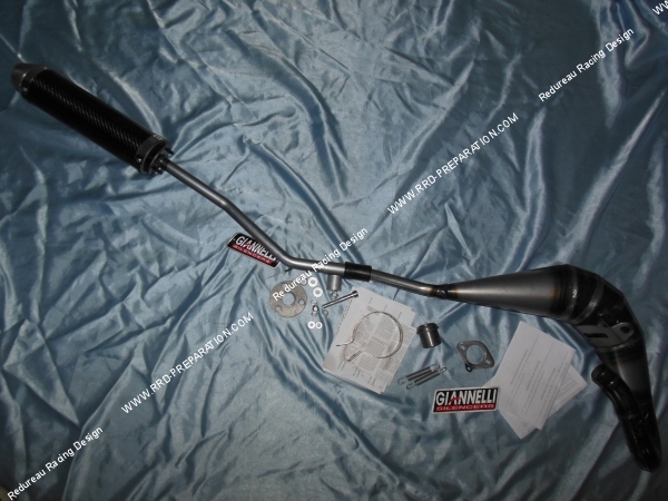 échappement GIANNELLI passage haut pour DERBI SENDA 50 R 2000 à 2009, DERBI SM, DRD Edition 2005