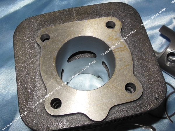 échappement ovale Cylindre - piston sans culasse 50cc Ø40mm CGN fonte PIAGGIO  GILERA Air (Typhoon, NRG...)