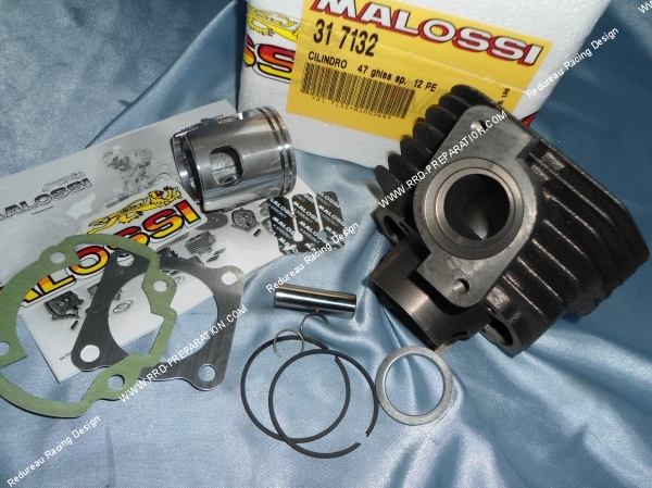 échappement Kit 70cc Ø47mm MALOSSI fonte pour culasse origine sur scooter PEUGEOT air avant 2007échappement Kit 70cc Ø47mm MALOSSI fonte pour culasse origine sur scooter PEUGEOT air avant 2007