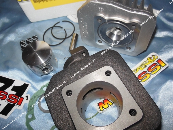 échappement Kit 70cc Ø47mm MALOSSI fonte pour scooter PEUGEOT air avant 2007 (buxy, tkr, speedfight...)