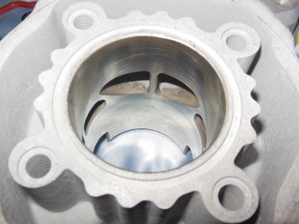 échappement Kit 80cc haut moteur Ø50mm AIRSAL sport aluminium DERBI euro 1 & 2