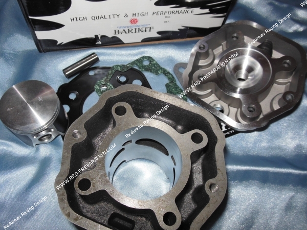 exhaust Kit 80cc high engine Ø50mm BARIKIT BIG BORON cast iron DERBI euro 1 & 2